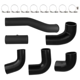 N5lf2h Maxpeedingrods Black Aluminum Charge Pipe Kit For Mini Cooper S R55 R56 R57 Jcw Models 2005-15