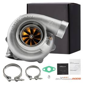 Maxpeedingrods N8dzf3 Ball Bearing Turbo Up To 1050hp Billet Comp Wheel 0.8 A/r V-band Turbine Housing
