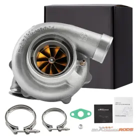 N8dzf3 Maxpeedingrods Ball Bearing Turbo Up To 1050hp Billet Comp Wheel 0.8 A/r V-band Turbine Housing