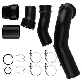 Maxpeedingrods Woi1d8 Aluminum Charge Pipe Kit For Bmw 535i/640i/740i N55 Single Turbo 2011 Black