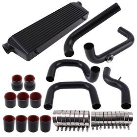 Maxpeedingrods Y9o3ub Turbo Intercooler 2.5 Inch Inlet/outlet Pipes Coupler For Honda Civic 1992-2000