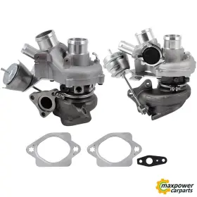 12316533 Maxpower-carparts New Front Left And Right Turbos For 2011-2012 Ford F-150 3.5l V6 Gas K03