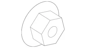 9yb0-40-812 Mazda Genuine Upper Pipe Nut