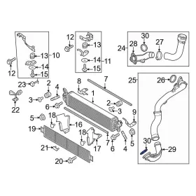 Shy113163 Mazda Oe For 6 2018-2021 Intercooler Pipe O-ring