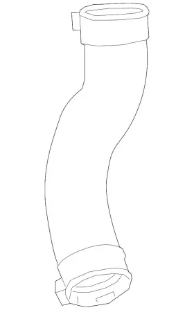 Pyy1-13-223 Mazda Genuine Inter-cooler Pipe