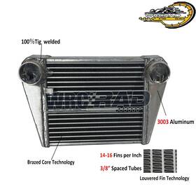 Mazda Rx-7 Rx7 Fd3s 13b 1.3l All Aluminum Intercooler Fits 1993-1997 Rotary Smic
