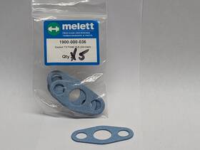 Melett 1900-000-036 Oil Inlet Gasket T12 T3 T04b 3ld 4le Turbocharger Qty 5