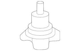 000-153-15-00 Mercedes-benz Genuine Solenoid Valve