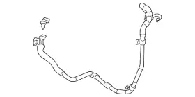 167-501-79-02 Mercedes-benz Genuine Inter-cooler Hose