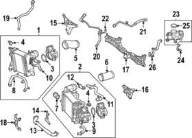 Mercedes-benz 177-200-70-00 Genuine Mercedes-benz Feed Line