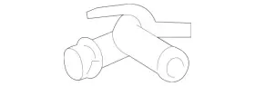 177-203-01-03 Mercedes-benz Genuine Return Line 177-203-01-03 Mercedes-benz Genuine Return Line