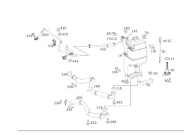 178-180-00-00 Mercedes-benz Genuine Oil Inlet Line