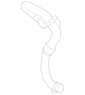 205-830-90-05 Mercedes-benz Genuine Hose Line
