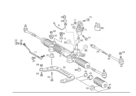 210-990-07-63 Mercedes-benz Genuine Hollow Screw