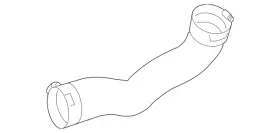 212-528-08-82 Mercedes-benz Genuine Charge Air Hose