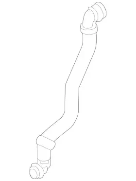 213-501-57-82 Mercedes-benz Genuine Coolant Hose