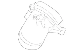 264-098-03-00 Mercedes-benz Genuine Upper Duct