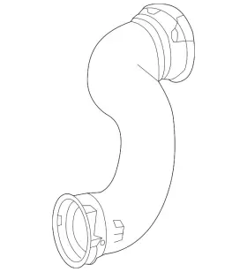 447-528-02-82 Mercedes-benz Genuine Inter-cooler Hose