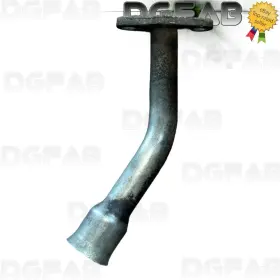 6171870185 Mercedes-benz Turbo Oil Drain Pipe Tube Flange Oem Om617 300d 300cd 300sd 300td