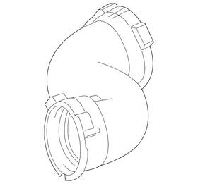 Mercedes-benz 906-528-37-82 Genuine Mercedes-benz Inter-cooler Hose