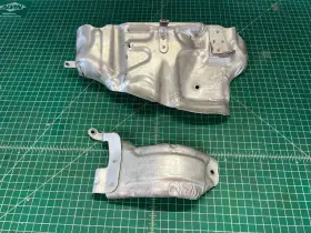 A2710900234 Mercedes-benz 12-15 C250 W204 M271 Turbocharger Screening Plate With Heat Shield Oem