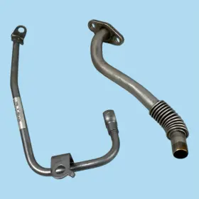 A2710900477 Mercedes-benz M271 Turbocharger Oil Feed And Return Line Set Oem 12-15 W204 C250 Slk250