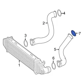 219976545 Mercedes-benz Oe For Sprinter 2500 19-23 Front Intercooler Tube Seal