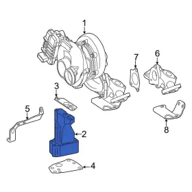 6420940080 Mercedes-benz Oe For E350 2011-2013 Turbocharger Gasket