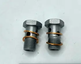 07119905973 Mini Cooper S Turbo Coolant Line Banjo Bolts Gen 2 R55 R56 R57 R58 R59 R60 R61