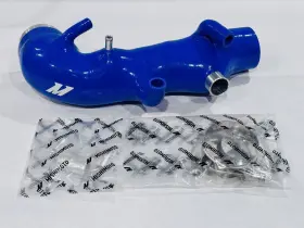 Mishimoto Automotive 748666001275 Blue Silicone Induction Hose For 2001-07 Subaru Wrx / 2004-14 Sti