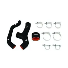 Mmhose-sub-int6bk Mishimoto Black Intercooler Hoses 06-07 For Subaru Wrx 04-08 Forester Xt