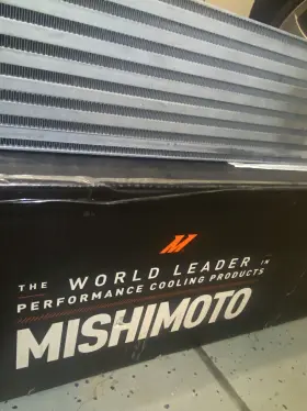 Mmint-e90-07 Mishimoto Silver Intercooler For 07-13 Bmw 135i / 335i N54 N55 Carb Eo Legal