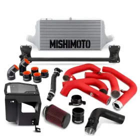 Mmint-wrx-22aislrd Mishimoto Front-mount Intercooler Kit With Intake For Fits 2022 Subaru Wrx