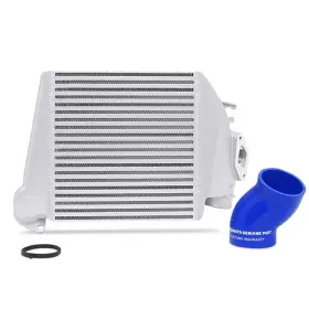 Mmtmic-wrx-08slbl Mishimoto For 08-14 Subaru Wrx Top-mount Intercooler Kit - Powder Coated Silver