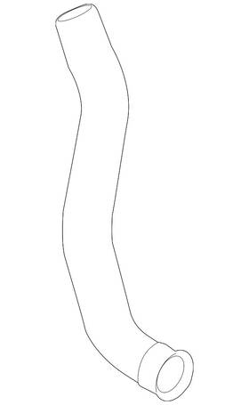 Mitsubishi 1505b310 Genuine Inter-cooler Hose