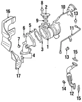 Md165887 Mitsubishi Genuine Outlet Assembly Stud