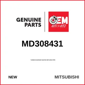 Md308431 Mitsubishi Genuine 2008-2015 L200 Turbocharger Water Return Pipe