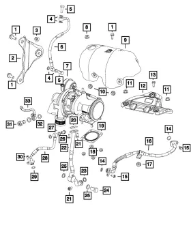 04893384aa Mopar Genuine Bracket 4893384aa
