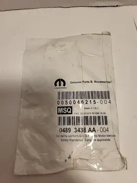 04893438aa Mopar New Oem Turbocharger Oil Line Gasket Set Of 2 Fiat 500 12-19