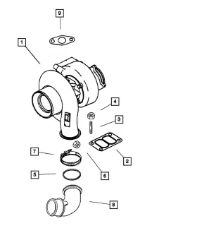 4761274 Mopar Genuine Air Intake Connection Clamp