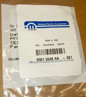 5016648aa Mopar Turbo Oil Drain Tube O-ring 2001-2025 Ram 2500 3500 Diesel Oem 5016648aa Mopar Turbo Oil Drain Tube O-ring 2001-2025 Ram 2500 3500 Diesel Oem