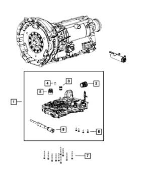 Mopar 52854752aa Genuine Oil Feed Tube