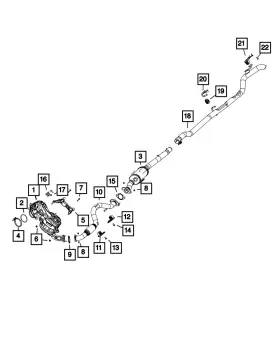 68301507aa Mopar Genuine Turbo Clamp