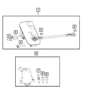 68503018ab Mopar Genuine Turbocharger Actuator