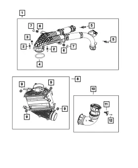 68569413aa Mopar Genuine Boost Temperature Sensor