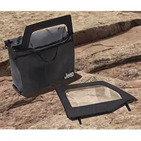 82210326 Mopar Accessories Soft Window Storage Bag 2007-13 Jeep Wrangler 4-door