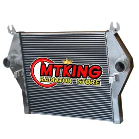305y1-us Motoking Full Aluminum Intercooler For 2003-2009 2008 2007 Dodge Ram 2500/3500 Diesel