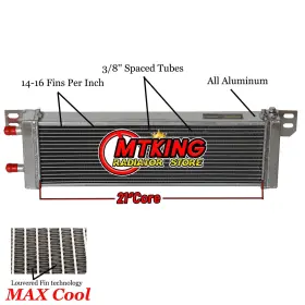 A1053y-2-us Motoking 28 Inch X7 Overall Size Aluminum Universal Air To Water Intercooler Heat Exchanger W