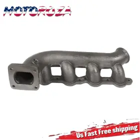 0023256vortect4cast Motoroza For Chevy Silverado Gmc Sierra 1500 Ls 4.8 5.3 Cast Iron T4 Turbo Manifold New