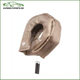 Sap390p Munirater 1pcs Turbocharger Heat Shield Cover Wrap T3 T25 T28 Gt25 Titanium Turbo Blanket